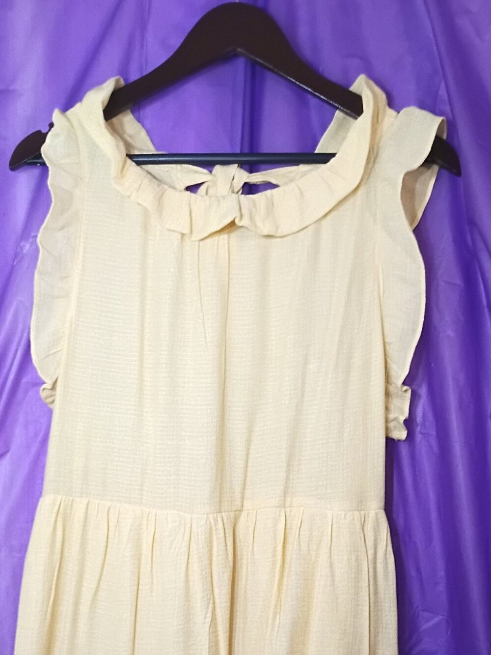 Sweet Wanderer Women's Yellow Sundress Size Medium